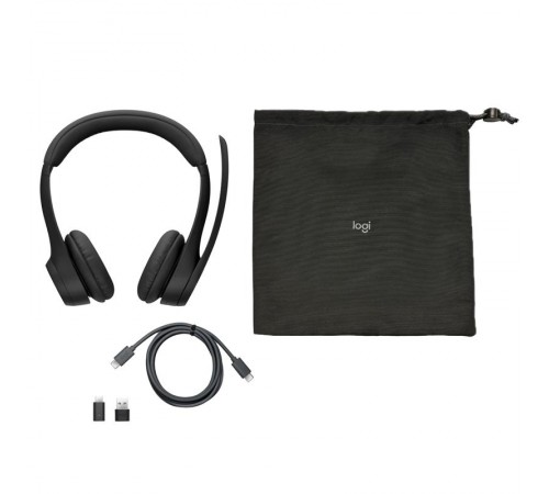 Bluetooth-гарнітура Logitech Zone 305 for Business Wireless/Bluetooth Teams Black (981-001451)