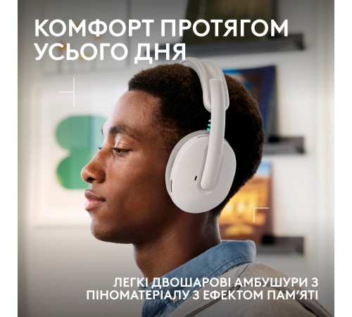 Гарнітура Logitech G325 Lightspeed White (981-001531)