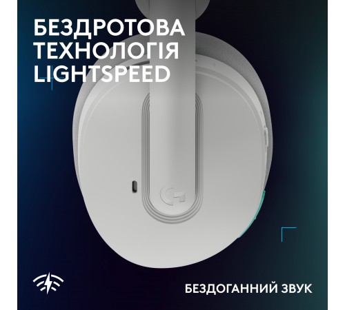 Гарнітура Logitech G325 Lightspeed White (981-001531)
