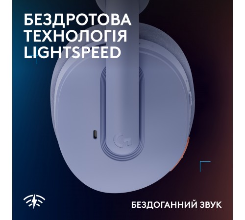 Гарнітура Logitech G325 Lightspeed Lilac (981-001538)