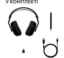 Гарнитура Logitech G522 LightSpeed Wireless Gaming Headset Black (981-001544)