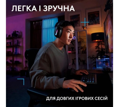 Гарнитура Logitech G522 LightSpeed Wireless Gaming Headset Black (981-001544)