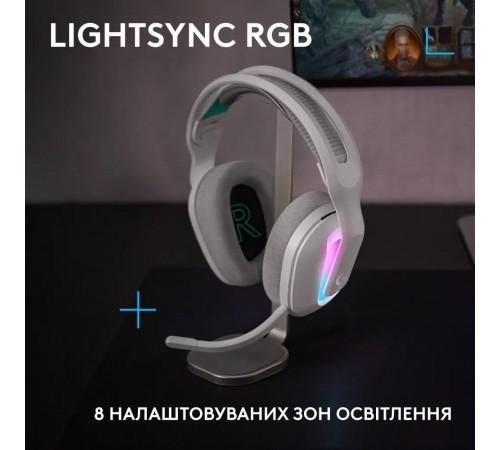 Гарнитура Logitech G522 LightSpeed Wireless Gaming Headset White (981-001550)