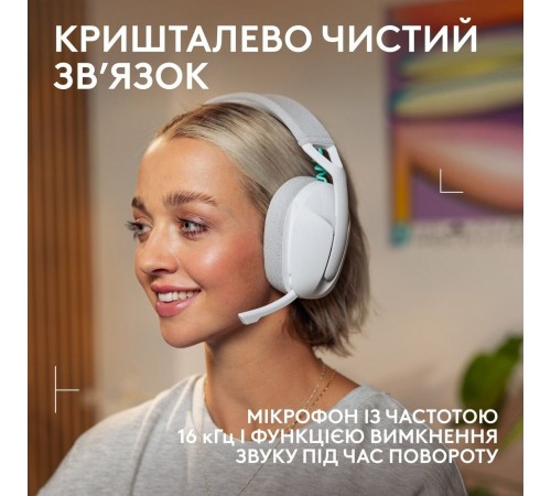 Гарнітура Logitech G321 Lightspeed White (981-001569)