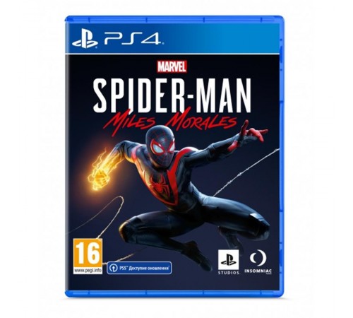 Гра Marvel Spider-Man. Miles Morales для Sony PlayStation 4, Blu-ray (9819622)