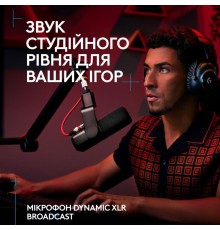 Мiкрофон Logitech G Yeti Studio Active Dynamic XLR OffWhite (988-000566)