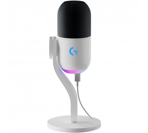 Мiкрофон Logitech Yeti GX Dynamic RGB Gaming Mic with Lightsync Off White (988-000576) Мiкрофон Logitech Yeti GX Dynamic RGB Gaming Mic with Lightsync Off White (988-000576)