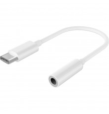 Адаптер Cablexpert USB Type-C - 3.5 мм (M/F), 0.1 м, White (A-CM-3.5F-01)