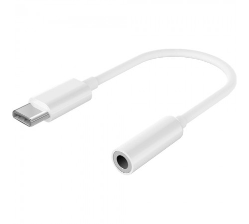 Адаптер Cablexpert USB Type-C - 3.5 мм (M/F), 0.1 м, White (A-CM-3.5F-01)