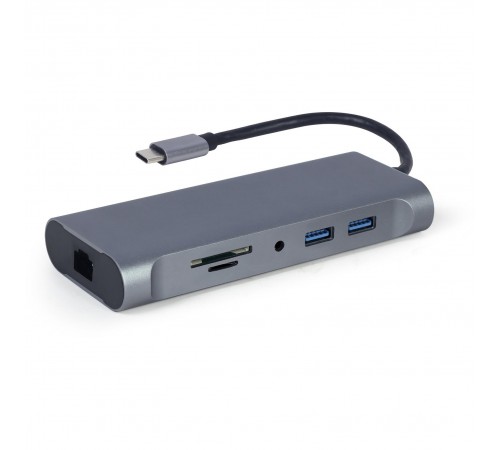Док станція Cablexpert USB-C 7-в-1 (A-CM-COMBO7-01) Док станція Cablexpert USB-C 7-в-1 (A-CM-COMBO7-01)
