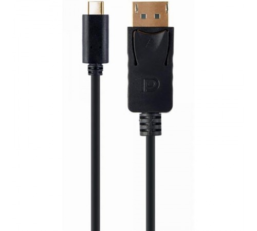 Кабель Cablexpert USB Type-C - DisplayPort (M/M), 2 м, чорний (A-CM-DPM-01)