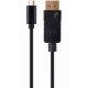 Кабель Cablexpert USB Type-C - DisplayPort (M/M), 2 м, чорний (A-CM-DPM-01)