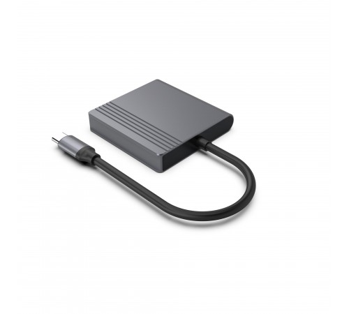 Док-станція Cablexpert USB-C 3-в-1 (A-CM-HDMIFDPF-01)