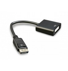 Адаптер Cablexpert DisplayPort - DVI (M/F), 0.1 м, Black (A-DPM-DVIF-002)