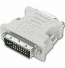 Адаптер Cablexpert DVI - VGA (M/F), White (A-DVI-VGA)