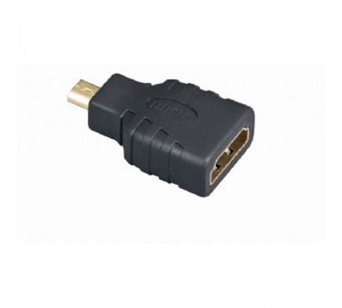 Адаптер Cablexpert HDMI - microHDMI (F/M), чорний (A-HDMI-FD)