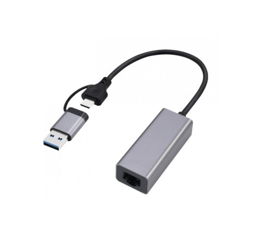 Мережевий адаптер Cablexpert A-USB3AC-LAN2G-01