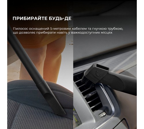 Пилосос Cecotec Conga Rockstar Wet & Dry Compact Garden Plus (A01_EU01_100012) Пилосос Cecotec Conga Rockstar Wet & Dry Compact Garden Plus (A01_EU01_100012)