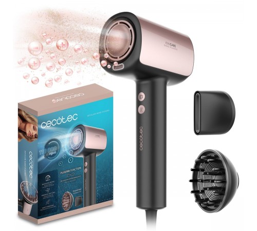 Фен Cecotec DryGlam Nano Plasma Black (A01_EU01_100150)