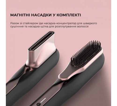 Стайлер-випрямляч Cecotec RitualCare Air Lisse 2in1 Black (A01_EU01_100158)