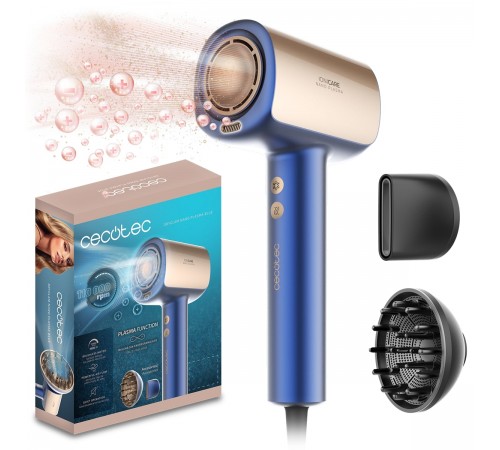 Фен Cecotec DryGlam Nano Plasma Blue (A01_EU01_101439)
