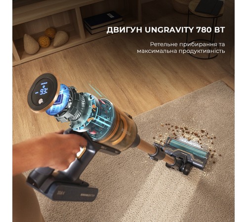 Акумуляторний пилосос Cecotec Conga Rockstar 10500 Solar AquaPet Flex (A01_EU01_102551)