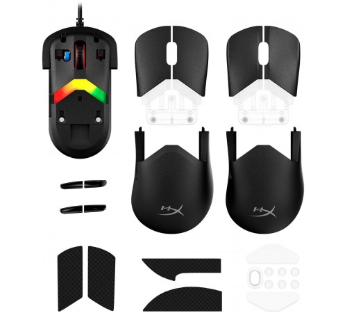 Миша HyperX Pulsefire Saga Black (A2PB3AA)