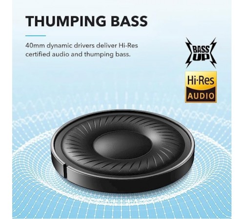 Bluetooth-гарнітура Anker SoundCore Q20i Blue (A3004G31)