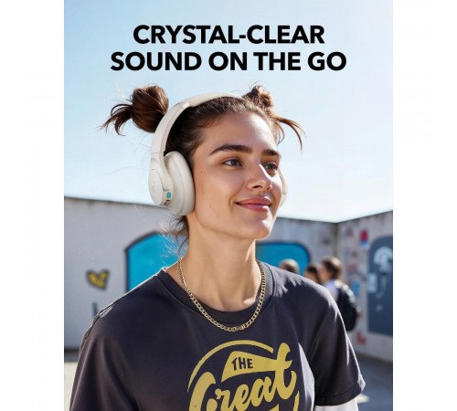 Bluetooth-гарнітура Anker SoundCore Q11i White (A3005G21)