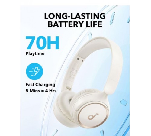 Bluetooth-гарнітура Anker SoundCore H30i White (A3012G21)