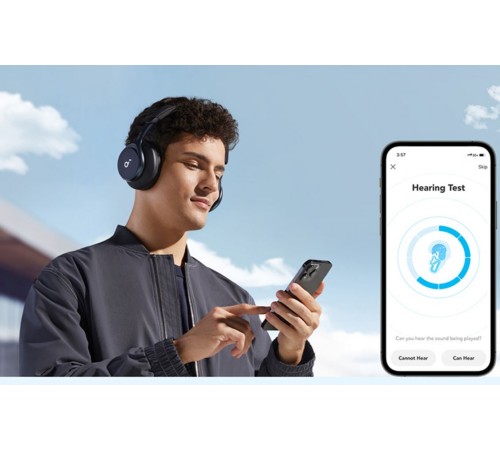 Bluetooth-гарнітура Anker SoundCore Space One Black (A3035G11)