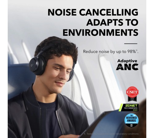 Bluetooth-гарнітура Anker SoundCore Space One Black (A3035G11)