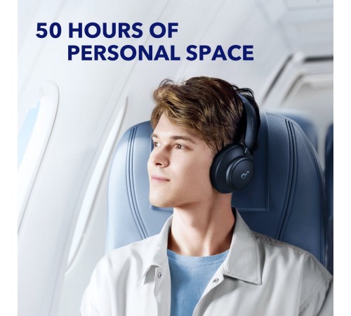 Bluetooth-гарнітура Anker SoundCore Space Q45 Blue (A3040G31)