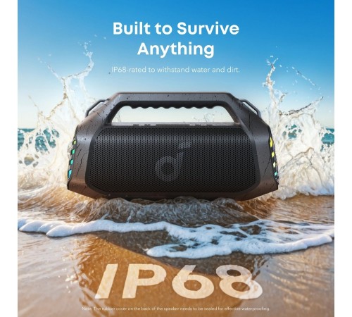 Акустична система Anker SoundCore Boom 2 Pro Black (A3134A11)
