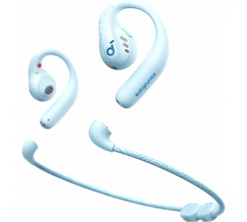 Bluetooth-гарнітура Anker SoundCore AeroFit Pro Blue (A3871G61)