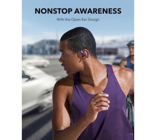 Bluetooth-гарнітура Anker SoundCore AeroFit Pro Purple (A3871GQ1)