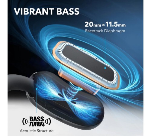 Bluetooth-гарнітура Anker SoundCore AeroFit 2 Black (A3874G11)