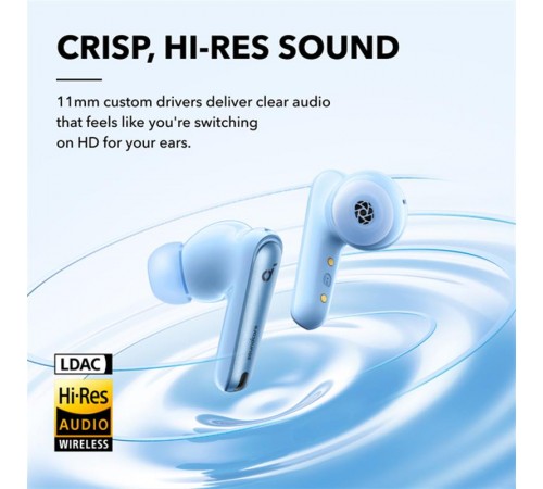 Bluetooth-гарнітура Anker SoundCore Liberty 4 NC Light Blue (A3947G61)