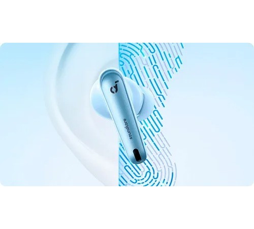 Bluetooth-гарнітура Anker SoundCore Liberty 4 NC Light Blue (A3947G61)