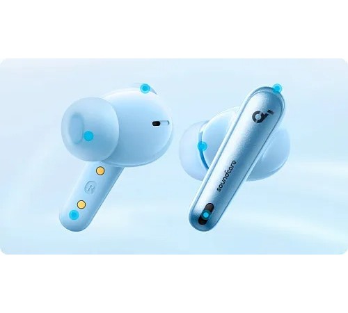 Bluetooth-гарнітура Anker SoundCore Liberty 4 NC Light Blue (A3947G61)