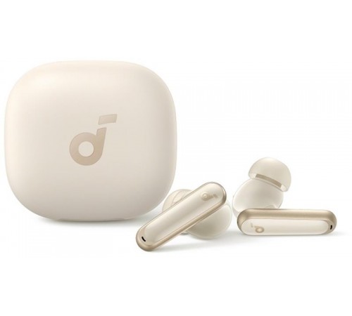 Bluetooth-гарнітура Anker SoundCore P40i Oat White (A3955G21)