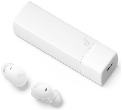 Bluetooth-гарнітура Anker SoundCore A30i White (A3958G21)