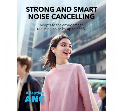 Bluetooth-гарнітура Anker SoundCore A30i White (A3958G21)