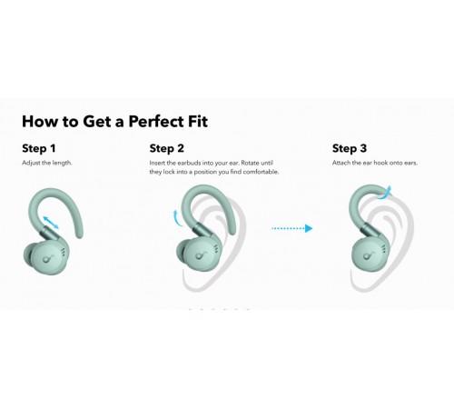 Bluetooth-гарнітура Anker SoundCore Sport X20 Green (A3968G61)
