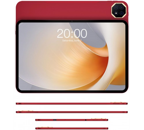 Планшет Teclast T65 Plus 8/256GB 4G Dual Sim Red (A3D4+с/TL-112936) з чохлом