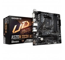Материнська плата Gigabyte A520M DS3H AC Socket AM4