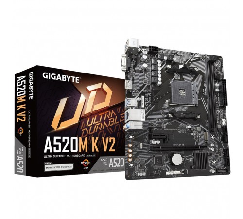 Материнська плата Gigabyte A520M K V2 Socket AM4 Материнська плата Gigabyte A520M K V2 Socket AM4