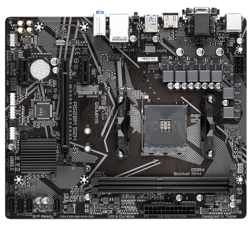 Материнська плата Gigabyte A520M S2H Socket AM4