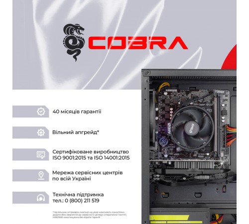 Персональний комп`ютер COBRA Advanced (A55.16.S5.55.22285)