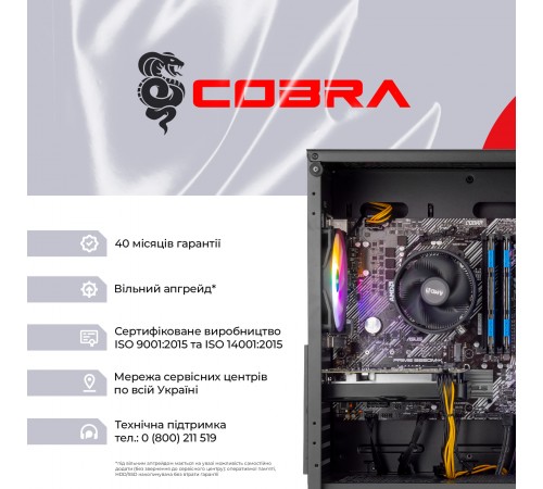 Персональний комп`ютер COBRA Advanced (A55.32.S5.55.22299)
